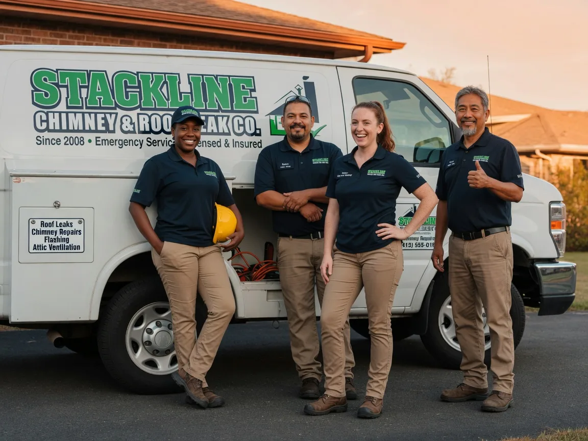 Chimney flashing repair company in Bolton, NC